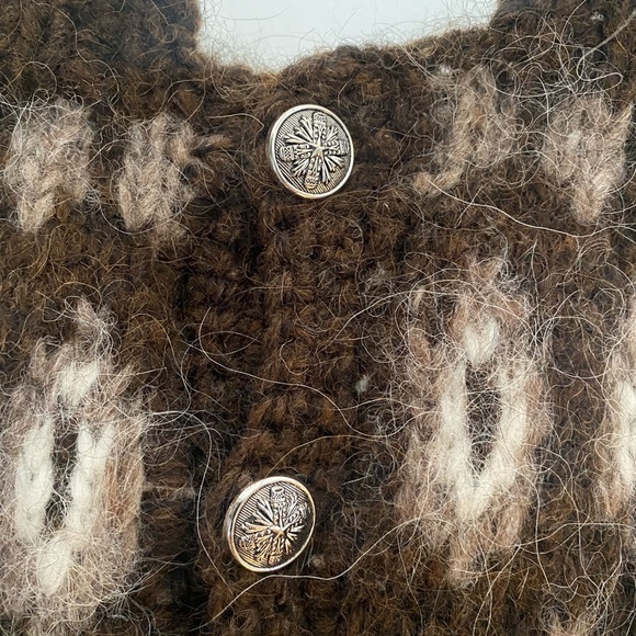 100% wool cardigan - Picture 3 of 5